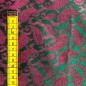 Preview: PINK GREEN PAISLEY Seidenjacquard aus Vietnam